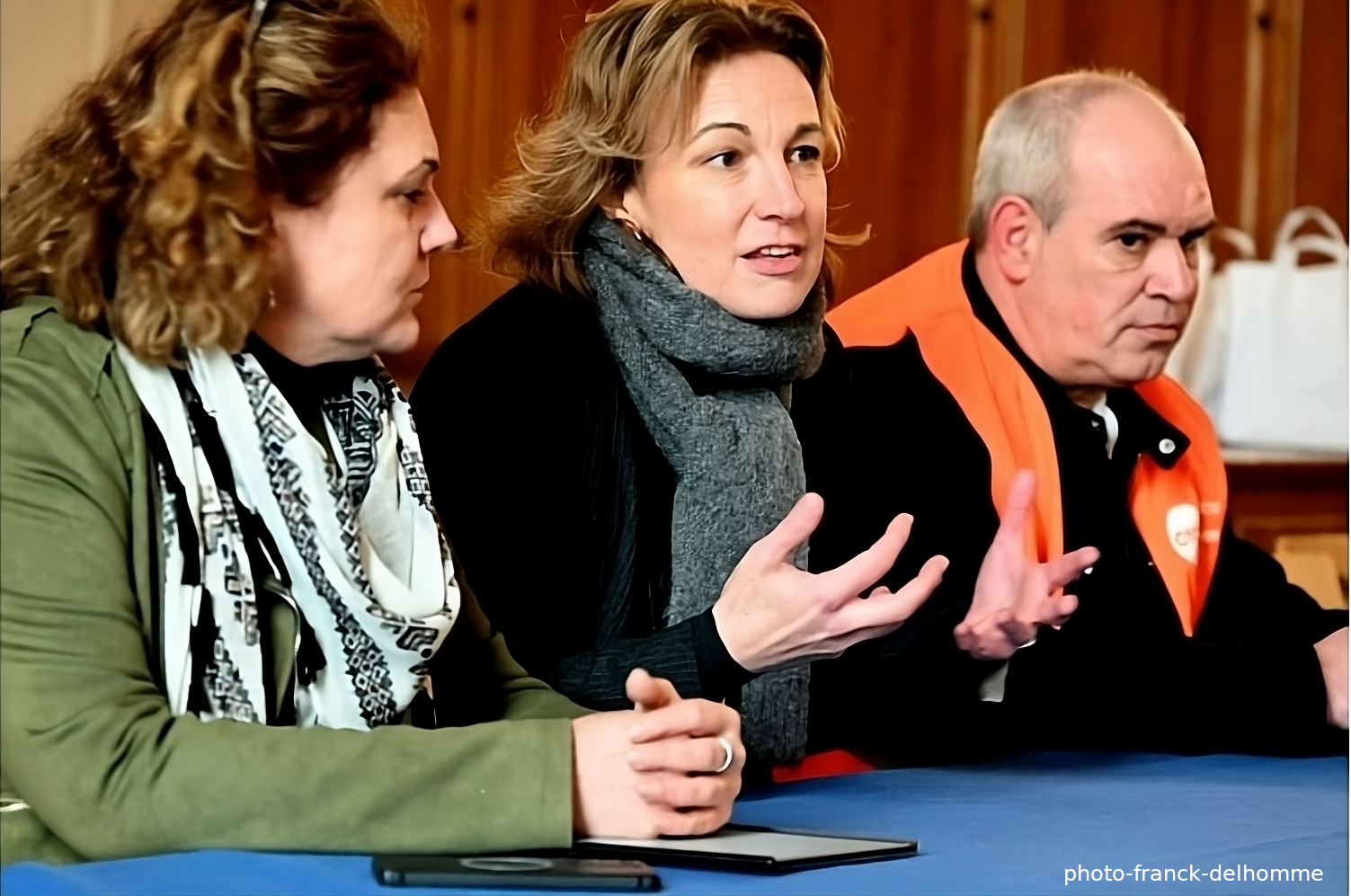 Marylise Léon visite TIMKEN Colmar