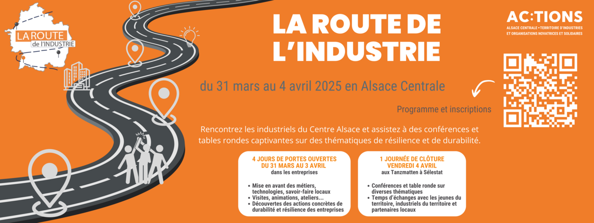 Route de l’Industrie en Alsace : Une Première Édition pour Valoriser le Savoir-Faire Local