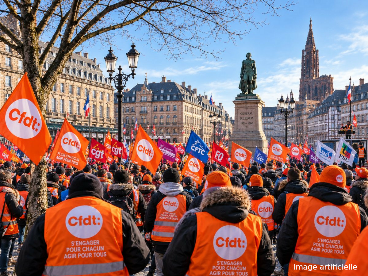 Grève du 29 septembre 2026 : la fonction publique alsacienne dans la rue à Strasbourg